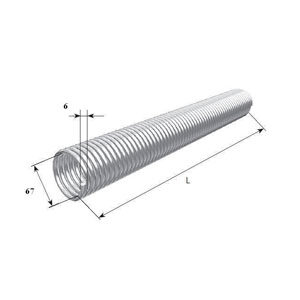 Пружина окрашенная 67- 6,0 левая, 33060/mL/RAL7004